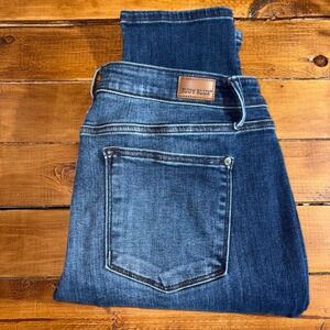 Judy Blue Slim Fit Jeans Women 15 (Fits 34x29) Dark Blue JB82428DK Stretch Denim